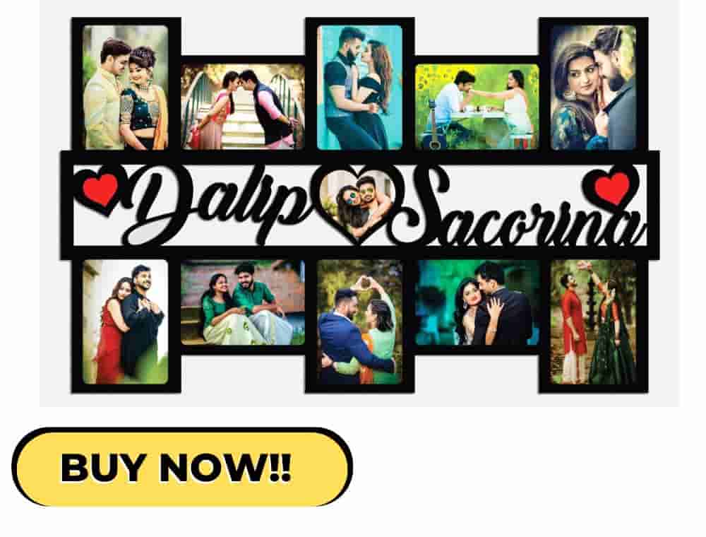 Best Gifts For Old Parents In India 2023 8 Customized Couple Collage Photo Frame