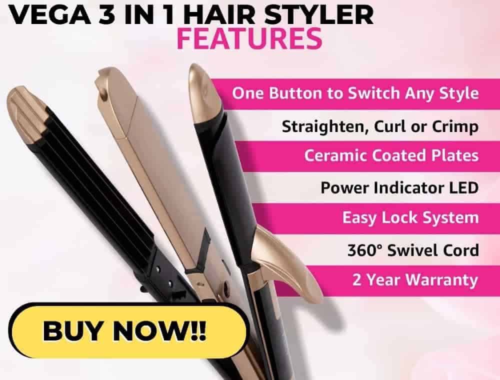 VEGA 3 in 1 Hair Styler