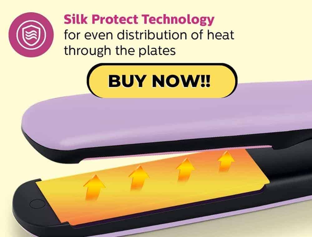 silk protect hair straightener in india