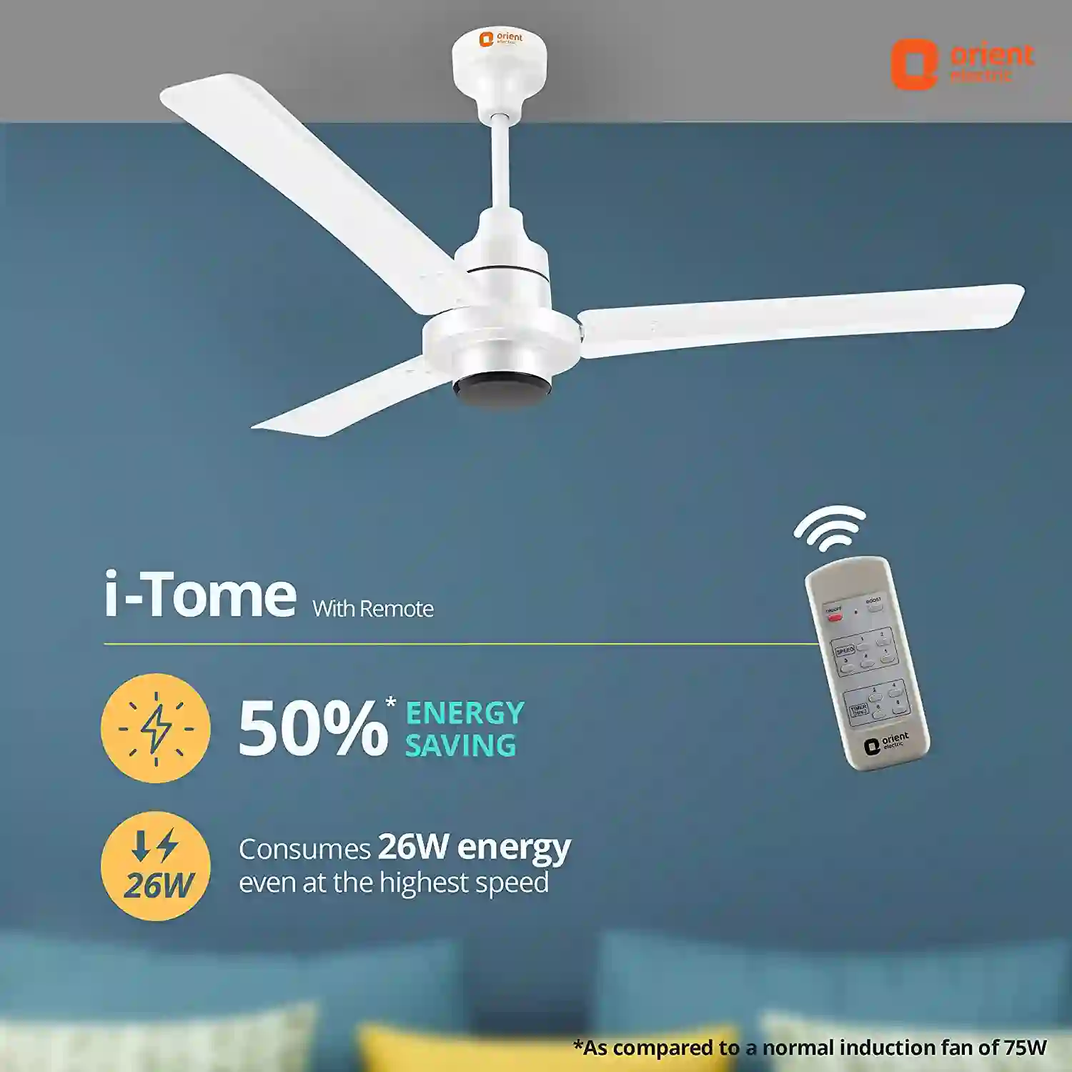 Orient Electric I Tome BLDC Ceiling Fan