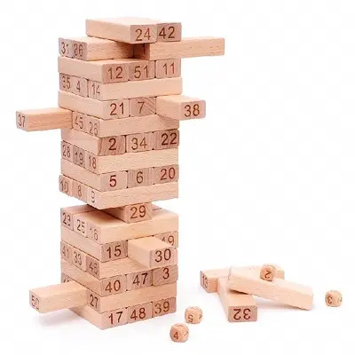 Best Wooden Toys India | Channapatna Toys | Wooden Montessori Toys 12 Building Blocks Best Wooden Toys