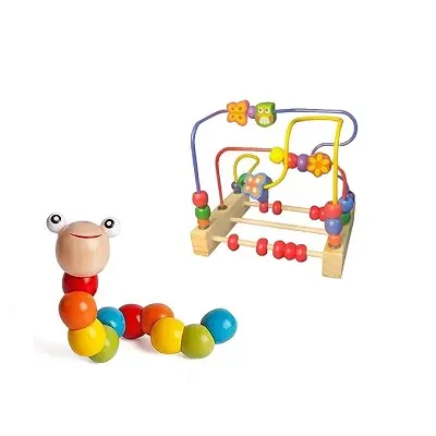 CHANNAPATNA TOYS Two in one Early Education Set