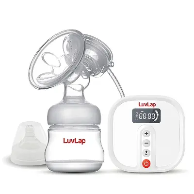 Luvlap Electric Best Breast Pump With 3 Phase Pumping