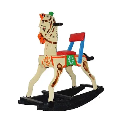 Best Wooden Toys India | Channapatna Toys | Wooden Montessori Toys 16 Wooden Rocking Horses